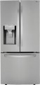 LG - 24.5 Cu. Ft. French Door Refrigerator with Wi-Fi - PrintProof Stainless Steel