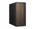 HP - OmniDesk Desktop AI PC M03-0060 Intel Core Ultra 7 265 32GB RAM 2TB SSD Win 11 Home - Dark Wood