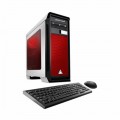 CybertronPC - Rhodium GTX Desktop - AMD FX-Series - 16GB Memory - NVIDIA GeForce GTX 1050 Ti - Red