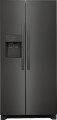 Frigidaire - 22.3 Cu. Ft. Side-by-Side Refrigerator - Black Stainless Steel