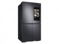 Samsung - 29 cu. ft. 4-Door Flex™ French Door Refrigerator with WiFi, Beverage Center and Dual Ice Maker - Black Stainless Steel-6448510