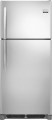 Frigidaire - Gallery 20.4 Cu. Ft. Custom-Flex Top-Freezer Refrigerator - Stainless Steel