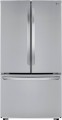 LG - 22.8 Cu. Ft. French Door Counter-Depth Refrigerator - PrintProof Stainless Steel