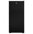 Hotpoint - 15.6 Cu. Ft. Top-Freezer Refrigerator with LED Interior Lighting - Black
