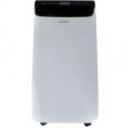 Amana - Portable Air Conditioner with Remote Control for Rooms up to 450-Sq. Ft. - White/Black