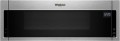 Whirlpool - 1.1 Cu. Ft. Low Profile Over-the-Range Microwave Hood Combination - Stainless steel-6196916