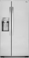 LG - 22.1 Cu. Ft. Side-by-Side Refrigerator with Thru-the-Door Ice and Water - Stainless Steel