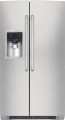 Electrolux - 22.7 Cu. Ft. Counter-Depth Side-by-Side Refrigerator - Stainless Steel