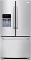 Frigidaire - 26.7 Cu. Ft. French Door Refrigerator with Thru-the-Door Ice and Water - Stainless-Steel