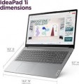 Lenovo - IdeaPad 1 15.6 HD Laptop - Intel Celeron with 12GB Memory - 640GB Storage - Numeric Keypad - Windows 11 - Cloud Grey