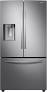 Samsung - 22.5 Cu. Ft. French Door Counter-Depth Fingerprint Resistant Refrigerator with Food Showcase - Stainless Steel