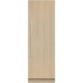 Fisher & Paykel - Integrated 24 in. 12.4 cu ft Column Refrigerator with Internal Water Dispenser and Stainless Interior, Right Hinge - Custom Panel Ready
