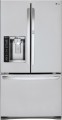 LG - 26.6 Cu. Ft. French Door, Door-in-Door Refrigerator with Thru-the-Door Ice and Water - Stainless Steel