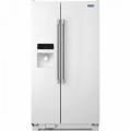 Maytag - 21.3 Cu. Ft. Side-by-Side Refrigerator - White