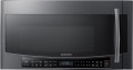 Samsung - 1.7 Cu. Ft. Over-the-Range Microwave - Black Stainless Steel