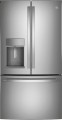 GE - Profile Series ENERGY STAR® 27.7 Cu. Ft. Fingerprint Resistant French-Door Refrigerator with Hands-Free AutoFill - Stainless steel