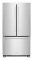 KitchenAid - 25.2 Cu. Ft. French Door Refrigerator - Stainless steel-7403137