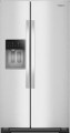 Whirlpool - 28 Cu. Ft. Side-by-Side Refrigerator with In-Door Ice & Water - Fingerprint Resistant Stainless Finish