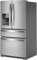 Whirlpool - 24.5 Cu. Ft. French Door Refrigerator with Two-Tier Freezer Storage - Fingerprint Resistant Stainless Steel