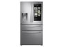 Samsung - Family Hub 28 Cu. Ft. 4-Door Flex French Door Fingerprint Resistant Refrigerator - Stainless Steel
