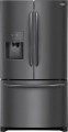 Frigidaire - Gallery 21.7 Cu. Ft. French Door Refrigerator -- Black stainless steel