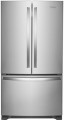 Whirlpool - 25.2 Cu. Ft. French Door Refrigerator with Internal Water Dispenser - Stainless Steel--5789904