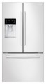 Samsung - 22.5 Cu. Ft. Counter-Depth French Door Refrigerator with Thru-the-Door Ice and Water - White
