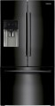Samsung - 24.6 Cu. Ft. French Door Refrigerator with Thru-the-Door Ice and Water - Black