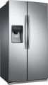 Samsung - 24.5 Cu. Ft. Side-by-Side Refrigerator with Thru-the-Door Ice and Water - Stainless steel-5115700