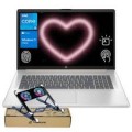 HP - 17.3'' HD+ Touchscreen Laptop - Intel Core i5-1334U - 16GB RAM - 512GB SSD - FP Reader & Backlit KB - PCO Laptop Cooler - Rose