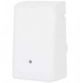 GE - 450 Sq. Ft. 10,300 BTU Smart Portable Air Conditioner and 10,300 BTU Heater - White