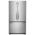 Whirlpool - 25.2 Cu. Ft. French Door Smart Refrigerator with Elevated Deli Drawer - Fingerprint Resistant Stainless Steel--6595037