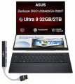 ASUS - Upgraded - Zenbook DUO 2-in-1 Laptop 14.0 WUXGA (Intel Ultra 9-285H, 32GB LPDDR5X, 2TB PCIe SSD, Win 11 Pro) w/USB Hub - Inkwell Gray