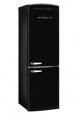 Unique Appliances - Classic Retro 23.8 in 11.7 cu. ft. Frost Free Retro Bottom Freezer Refrigerator ENERGY STAR - Midnight Black--6615823