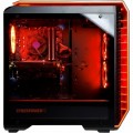 CyberPowerPC - Gamer Master Desktop - AMD Ryzen 5 1400 - 16GB Memory - NVIDIA GeForce GTX 1050 - 120GB SSD + 1TB HD - Black/Orange