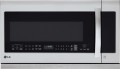 LG - 2.2 Cu. Ft. Over-the-Range Microwave - Stainless Steel