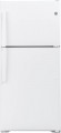 GE - 19.1 Cu. Ft. Top-Freezer Refrigerator - White