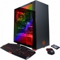CyberPowerPC - Desktop - Intel Core i7 - 32GB Memory - NVIDIA GeForce GTX 1070 - 3TB Hard Drive - Black/red