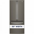 GE - 20.8 Cu. Ft. French Door Refrigerator - Slate