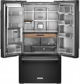 KitchenAid - 25 Cu. Ft. French Door Refrigerator - Black stainless steel