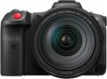 Canon - EOS R5 C 8K Video Mirrorless Cinema Camera with RF24-105mm f/4 L IS USM Lens - Black