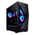iBUYPOWER - Slate 8 MESH Gaming Desktop PC - Intel Core Ultra 7 265F, NVIDIA GeForce RTX 5070Ti 16GB, 32GB RAM,2TB NVMe - Black