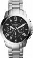 Fossil - Q Grant Chronograph Hybrid Smartwatch 44mm Stainless Steel - Stainless steel