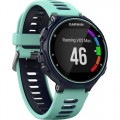 Garmin - Forerunner 735XT Smartwatch Tri-Bundle - Midnight Blue/Frost Blue-5313203