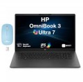 HP - Upgraded - OmniBook 5 Laptop 16.0 WUXGA Display (Ultra 7-255U, 16GB, 512GB SSD, Win 11 Pro) w/Dockztorm Wireless Mouse - Glacier Silver