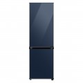 Samsung - Bespoke 12.0 cu. ft. Bottom Freezer refrigerator - Navy Glass