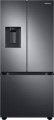 Samsung - 22 cu. ft. Smart 3-Door French Door Refrigerator with External Water Dispenser - Black Stainless Steel