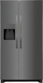 Frigidaire - 25.6 Cu. Ft. Side-by-Side Refrigerator - Black Stainless Steel-6506211