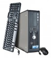 Dell - Refurbished OptiPlex Desktop - Intel Core2 Duo - 2GB Memory - 160GB Hard Drive - Gray/Black-780 SFF-2.8-W7P- 5289353