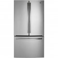 GE - 27 Cu. Ft. French Door Refrigerator - Stainless steel
